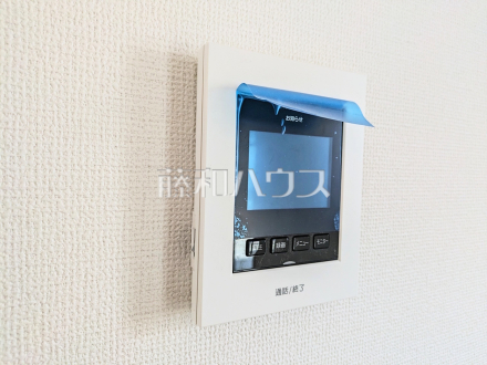 13号棟　TVモニター付インターフォン　【八王子市石川町】　防犯に役立つTVモニター付インターフォン
／撮影日2025/04/19
