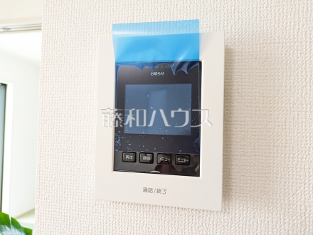 14号棟　TVモニター付きインターホン　【八王子市石川町】　訪問者がわかるTVモニター付インターホンは、お子様のお留守番にも活躍するかも？！　／撮影日2025/04/19