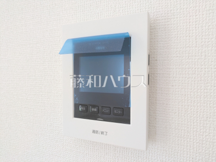 15号棟　TVモニターホン、TVモニター付インターホン　【八王子市石川町】　防犯に役立つTVモニター付インターフォン　
／撮影日2025/06/21