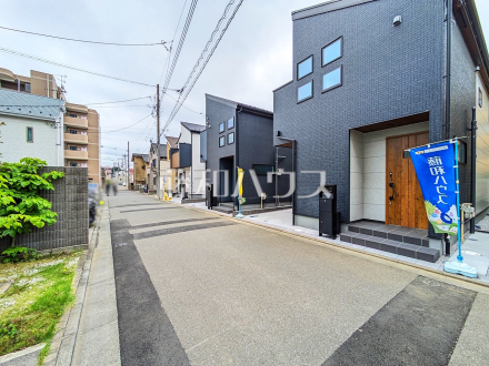 接道状況および現場風景　【小平市小川東町５丁目】／撮影日2025/05/12