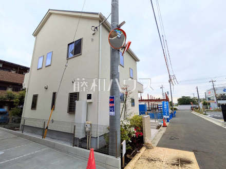 接道状況および現場風景　【三鷹市井口１丁目】／撮影日2025/04/26