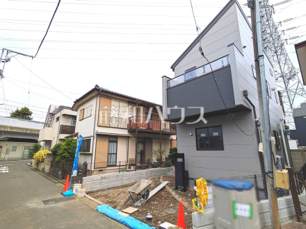 接道状況および現場風景　【武蔵野市吉祥寺南町５丁目】／撮影日2025/04/25