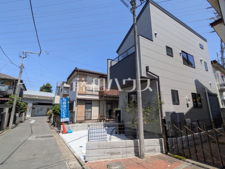 接道状況および現場風景　【武蔵野市吉祥寺南町５丁目】／撮影日2025/05/03