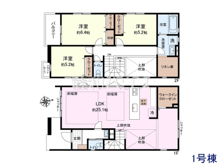 間取図　【東村山市萩山町１丁目】