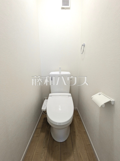 きれいでさわやか、ウォシュレット付きトイレ　【東村山市萩山町１丁目】／撮影日2025/05/08