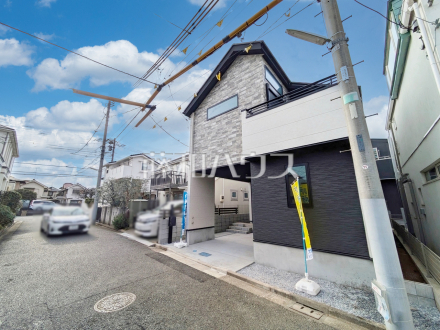 接道状況および現場風景　【練馬区大泉学園町３丁目】／撮影日2025/03/13