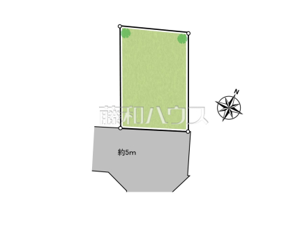 全体区画図　【練馬区大泉学園町３丁目】