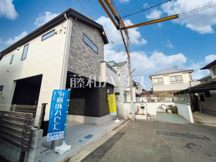 接道状況および現場風景　【練馬区大泉学園町３丁目】／撮影日2025/03/13