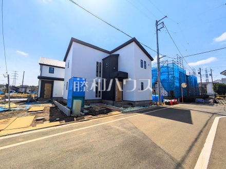 接道状況および現場風景　【小平市小川町１丁目】／撮影日2025/03/30