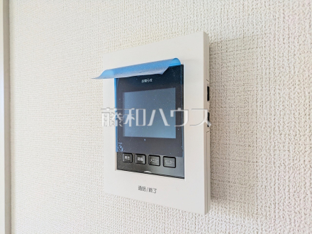 6号棟　TVモニター付インターフォン　【小平市小川町１丁目】　防犯に役立つTVモニター付インターフォン
／撮影日2025/04/24