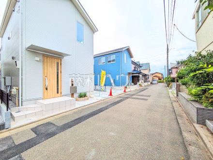 接道状況および現場風景　【小平市上水本町１丁目】／撮影日2025/06/12