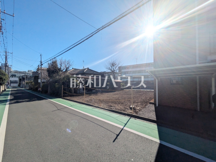 接道状況および現場風景　【八王子市元横山町１丁目】／撮影日2024/12/23