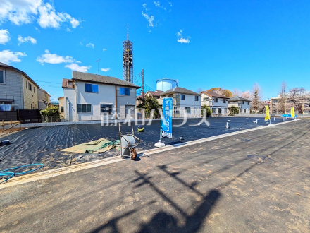 接道状況および現場風景　【西東京市芝久保町５丁目】／撮影日2025/04/04