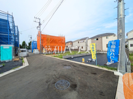 接道状況および現場風景　【西東京市芝久保町５丁目】／撮影日2025/07/04