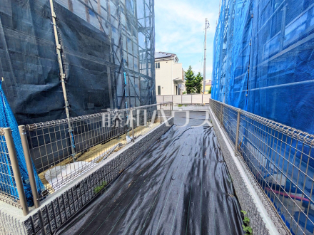 17号地　現地写真(路地状部分)　【西東京市芝久保町５丁目】／撮影日2025/07/04