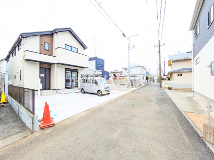 接道状況および現場風景　【小金井市前原町４丁目】／撮影日2025/03/31