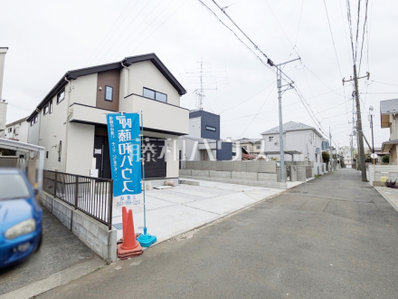 接道状況および現場風景　【小金井市前原町４丁目】／撮影日2025/03/31