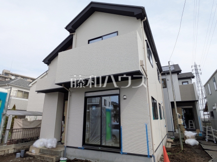 現場風景　【小金井市前原町４丁目】JR中央線『武蔵小金井』駅 徒歩22分に新築分譲住宅（全2棟）が誕生します♪／撮影日2025/03/13