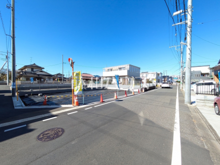 接道状況および現場風景　【東村山市廻田町２丁目】／撮影日2024/11/07