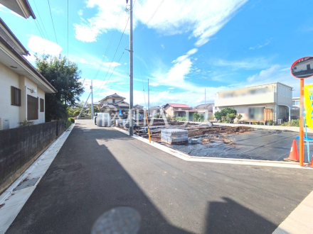 接道状況および現場風景　【東村山市廻田町２丁目】／撮影日2024/10/07