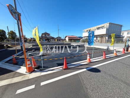 1号地　現地写真　【東村山市廻田町２丁目】綺麗な整形地のため、思い描いているイメージをカタチにしやすい土地　
／撮影日2024/11/07