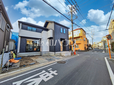 接道状況および現場風景　【立川市富士見町４丁目】／撮影日2025/02/15