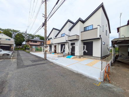 接道状況および現場風景　【立川市上砂町４丁目】／撮影日2025/05/09