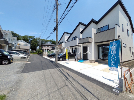 接道状況および現場風景　【立川市上砂町４丁目】／撮影日2025/06/19