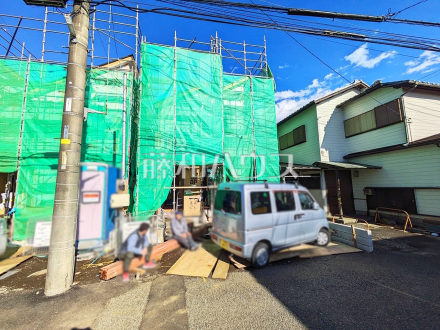 3号棟　外観　【立川市上砂町４丁目】ウォークインクローゼットや屋根裏収納など収納重視の間取り。

／撮影日2025/03/17