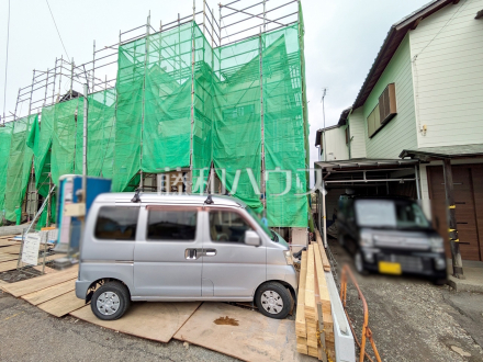 3号棟　外観　【立川市上砂町４丁目】立川市立第九小学校まで約520m（徒歩6分）通学を見守るご家族も安心な立地。

／撮影日2025/03/31