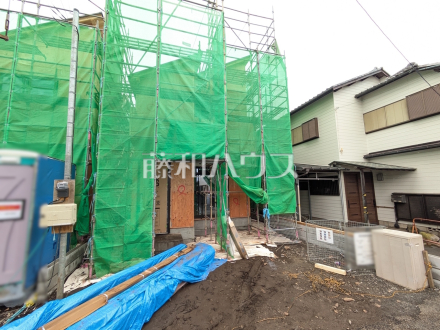 3号棟　外観　【立川市上砂町４丁目】 建物のプレゼンをさせていただきますので、実際の完成イメージを思い描いていただくことができます。お気軽にお問合せ下さい。 ／撮影日2025/03/04