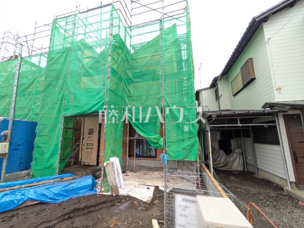 3号棟　外観　【立川市上砂町４丁目】全居室南向きで明るく、冬場でも太陽の日差しで室内ぽかぽかです！

／撮影日2025/03/04