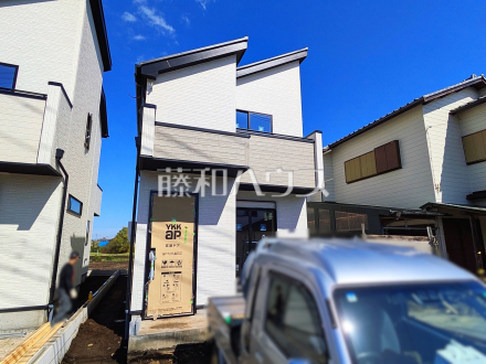 3号棟　外観　【立川市上砂町４丁目】
お探しの物件に出会うためには、早めのご確認をオススメします。未完成の今のうちにぜひお問合せをお待ちしております。　／撮影日2025/04/14