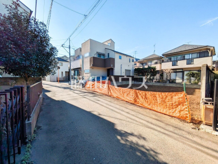 接道状況および現場風景　【西東京市ひばりが丘北４丁目】／撮影日2025/03/10