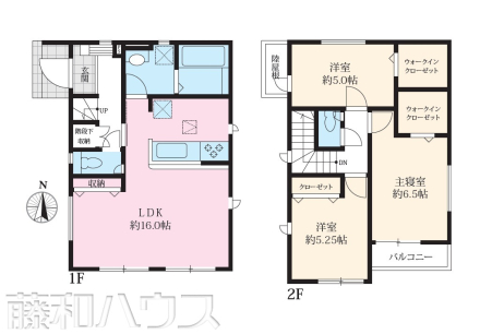 2号棟　間取図　【名古屋市北区中切町２丁目】
