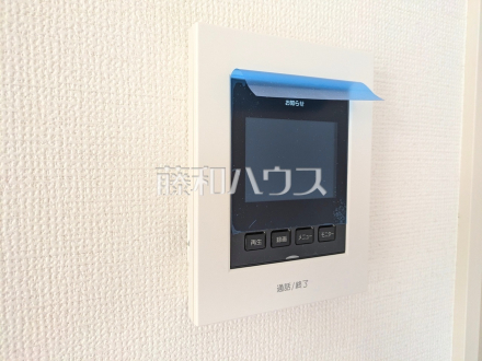 TVモニター付きインターホン　【日野市東平山２丁目】　TVモニター付きインターホンのため訪問者がひと目で分かります／撮影日2025/06/28