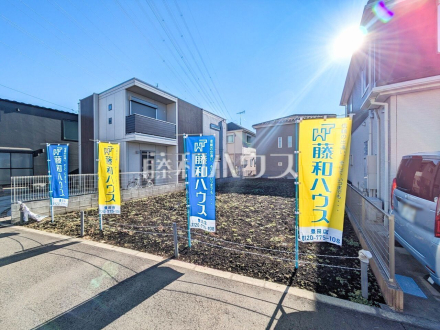 外観　【日野市東平山２丁目】
建物のプレゼンをさせていただきますので、実際の完成イメージを思い描いていただくことができます。お気軽にお問合せ下さい。／撮影日2025/01/13