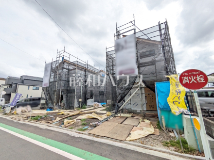 ≪現場風景≫  ここに住む方を想像して、着々と建築しております！ 　【府中市白糸台１丁目】／撮影日2025/05/09