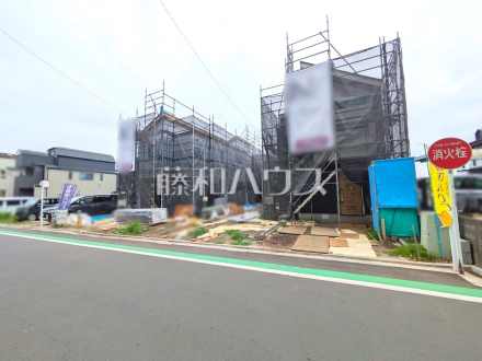 ≪外観≫ここに住む方を想像して、着々と建築しております！ 　【府中市白糸台１丁目】／撮影日2025/05/23
