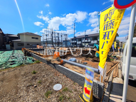 ≪4号棟　外観≫建物のプレゼンをさせていただきますので、実際の完成イメージを思い描いていただくことができます。お気軽にお問合せ下さい。【府中市白糸台１丁目】／撮影日2025/03/20