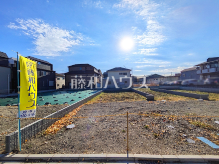 ≪4号棟　外観≫ご家族が揃うリビングは、南からの暖かい日差しが射し込む2Fに配置しました。【府中市白糸台１丁目】／撮影日2025/01/17