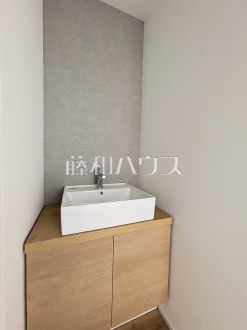 4号棟　手洗いコーナー　【府中市白糸台１丁目】／撮影日2025/07/18