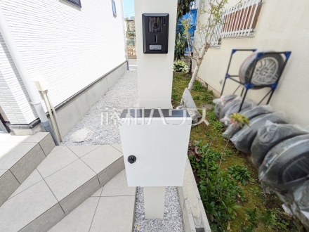 TVモニターインターホン／郵便受け　【立川市一番町２丁目】／撮影日2025/04/15