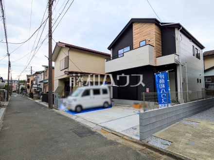 接道状況および現場風景　【三鷹市深大寺２丁目】／撮影日2025/04/26