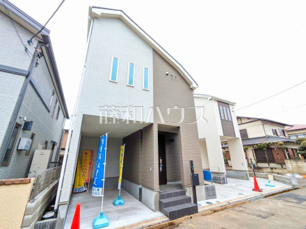 2号棟　外観　【東久留米市前沢４丁目】 堂々完成、いつでもご内覧いただけます！ぜひ実物をご覧いただきたく思います。喜んでご案内いたしますのでお気軽にお問合せ下さい。 ／撮影日2025/03/04
