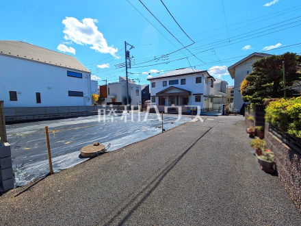 接道状況および現場風景　【西東京市南町６丁目】／撮影日2025/04/04
