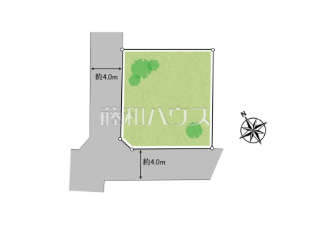 全体区画図　【西東京市南町６丁目】