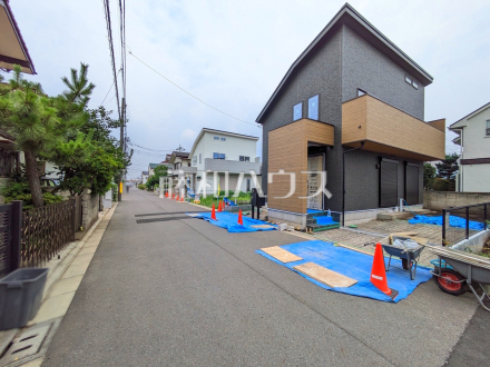 接道状況および現場風景　【小平市鈴木町１丁目】 平日のご案内も可能です。まずはお気軽にお問合せ下さいませ。 ／撮影日2025/07/07
