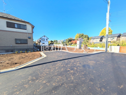 3号棟　接道状況および現場風景　【東大和市清水３丁目】／撮影日2024/11/28
