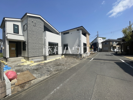 接道状況および現場風景　【日野市大字日野】／撮影日2025/04/05
